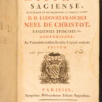 1742 – Missale Sagiense – Catholic Church | Missal of Sées Diocese, Huge Folio