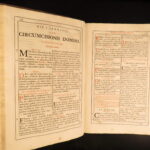 1742 – Missale Sagiense – Catholic Church | Missal of Sées Diocese, Huge Folio