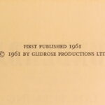 1961 – James Bond, Thunderball – Ian Fleming | First Edition, First Printing