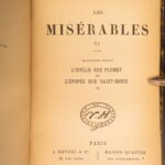 1880 – Les Misérables – Victor Hugo | Hetzel Definitive Ne Varietur Printing