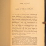 1866 – Works of William Shakespeare | 9v Set | Beautiful Red Leather