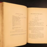 1866 – Works of William Shakespeare | 9v Set | Beautiful Red Leather
