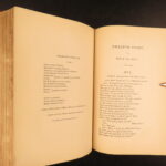 1866 – Works of William Shakespeare | 9v Set | Beautiful Red Leather