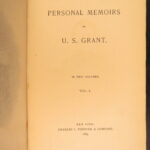 1885-86 – Personal Memoirs of U.S. Grant – Ulysses S. Grant | First Edition
