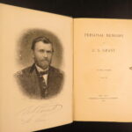 1885-86 – Personal Memoirs of U.S. Grant – Ulysses S. Grant | First Edition
