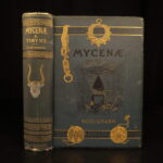 1878 – Mycenae – Schliemann | First Edition – Art & Archaeology of Ancient Troy