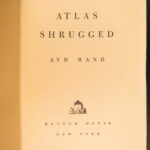Atlas Shrugged – Ayn Rand – 1957 | First Edition, First Printing