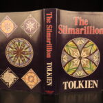 1977 JRR Tolkien 1ed Silmarillion Lord of the Rings Middle Earth + MAP & DJ