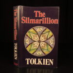1977 JRR Tolkien 1ed Silmarillion Lord of the Rings Middle Earth + MAP & DJ
