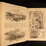 1856 – Illustrated London News | Crimean War, Russian Forts – England, Italy