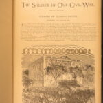 1890 – Soldier in Our Civil War – Mottelay | Huge Folios, Illustrated First Edition, 2v