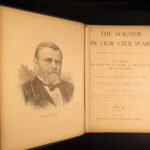 1890 – Soldier in Our Civil War – Mottelay | Huge Folios, Illustrated First Edition, 2v