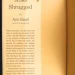 Atlas Shrugged – Ayn Rand – 1957 | First Edition, First Printing