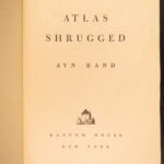 Atlas Shrugged – Ayn Rand – 1957 | First Edition, First Printing