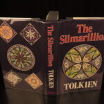 1977 JRR Tolkien 1st Silmarillion Lord of the Rings Middle Earth + MAP DJ