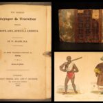 1828 – The Modern Voyager | Europe, Asia, Africa & America, Indians – 3v