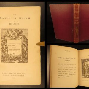 1887 – Holbein's Dance of Death | 48 Engravings, Bizarre Renaissance  Art