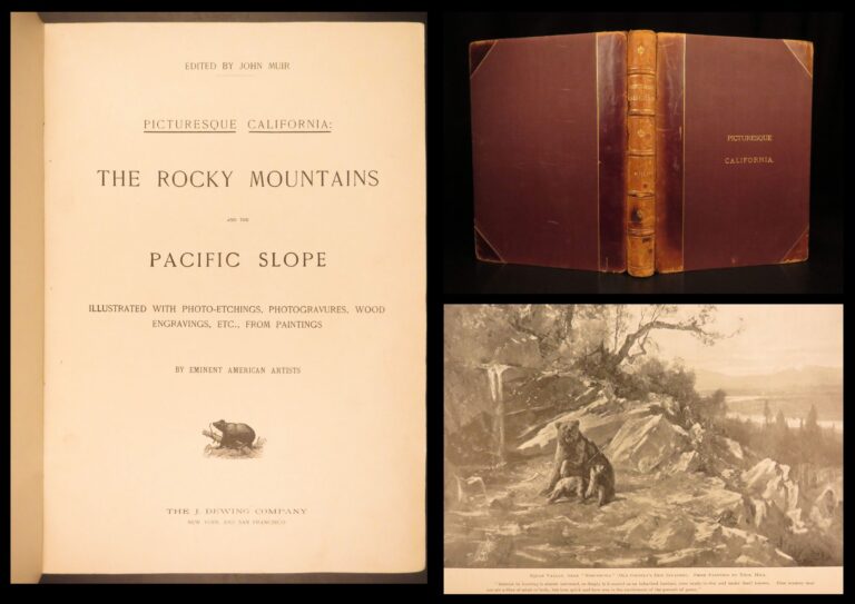 Image of 1894 – Picturesque California, John Muir | Illustrated Rocky Mountains, Yosemite