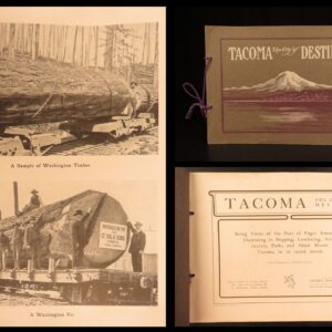 1912 – Tacoma, City of Destiny | Illustrated Views of Washington, Mountains