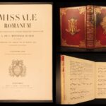 1895 – Missale Romanum, Catholic Church | Decorative Gilt Binding, Tours Folio