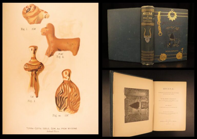 Image of 1878 – Mycenae – Schliemann | First Edition – Art & Archaeology of Ancient Troy