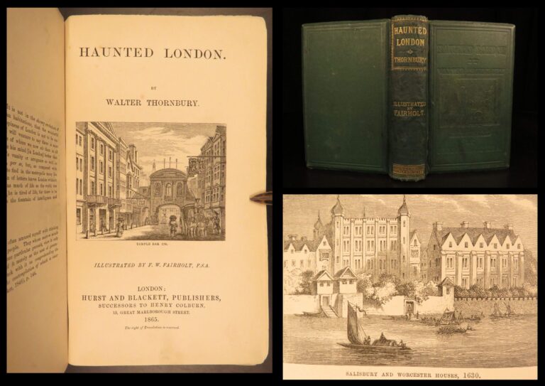 Image of 1865 – Haunted London – Thornbury | First Edition – British Legends & Ghost Stories