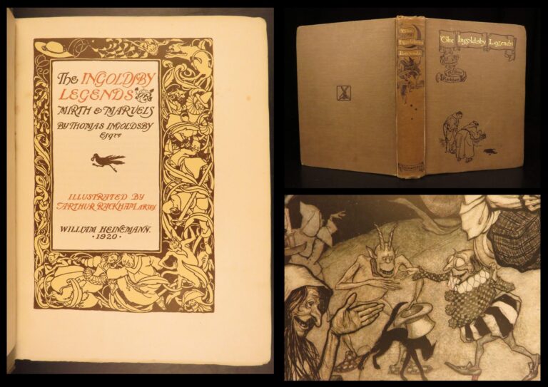 Image of 1920 – The Ingoldsby Legends | Famous Arthur Rackham Illustrations – Folklore