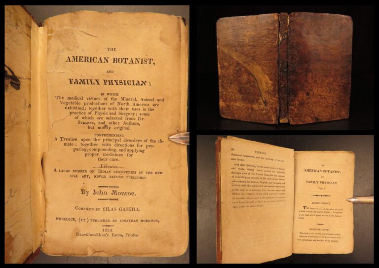 Image of 1824 – American Botanist & Family Physician | Herbal Medicine & Remedies