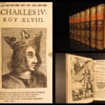 1677 – History of France – Mezeray | Portraits of Kings of France, 6v Set