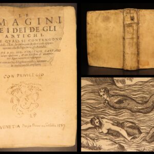 1587 – Images of the gods – Cartari | Famous Illustrated Mythology gods Survey