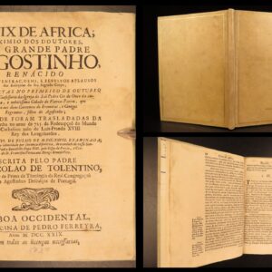 1729 – Fenix de Africa – Tolentino | Survey on St Augustine Relics, Portuguese