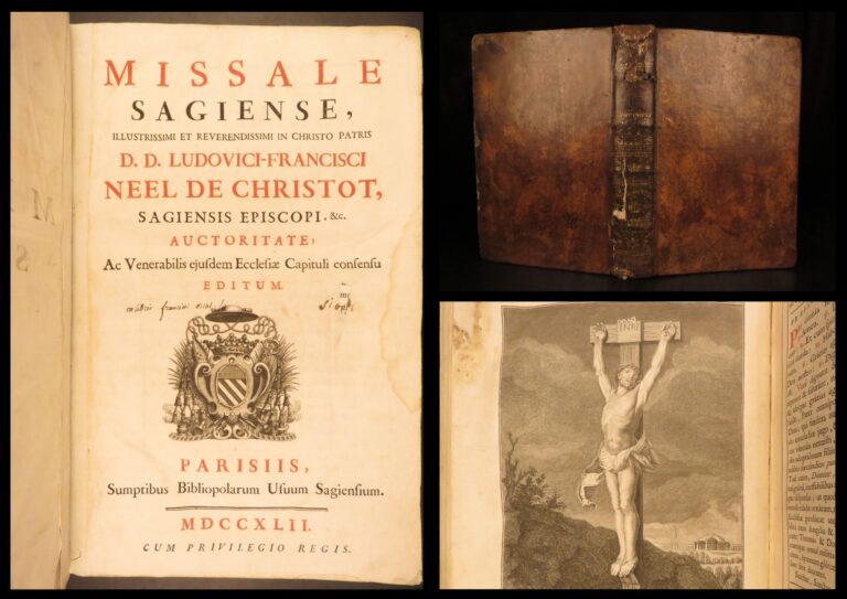 Image of 1742 – Missale Sagiense – Catholic Church | Missal of Sées Diocese, Huge Folio