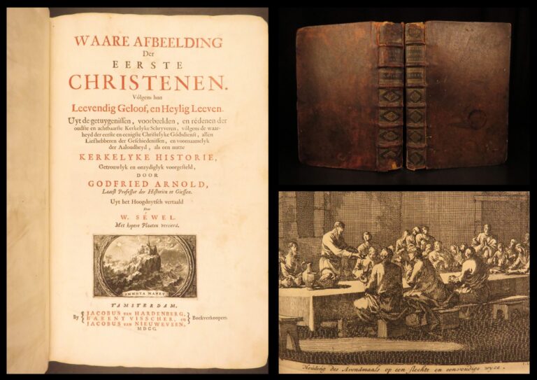 Image of 1700 – First Christians – Gottfried Arnold | Early Christian Church, Illustrated