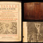 1724 – Missale Romanum – Catholic Church | Full Leather Folio, Music Chant