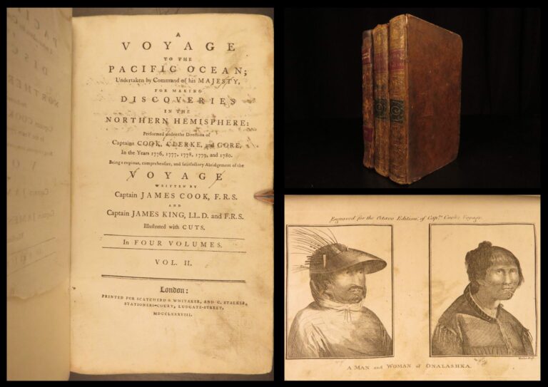Image of 1786 – A Voyage to the Pacific Ocean – James Cook | Famous Exploration, Illustrated