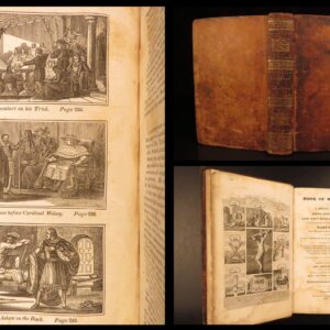 1830 – Book of Martyrs – John Foxe | Illustrated Martyrology, Acts & Monuments