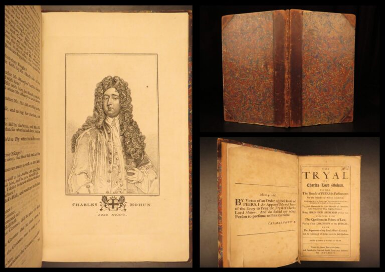 Image of 1693 – Trial of Lord Mohun | Murder of William Mountford – England Restoration