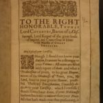 1631 Owen Feltham Resolves English Essays Gender Equality Literature Politics